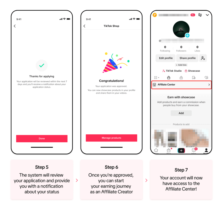 How to Apply for TikTok Shop Affiliate 2
