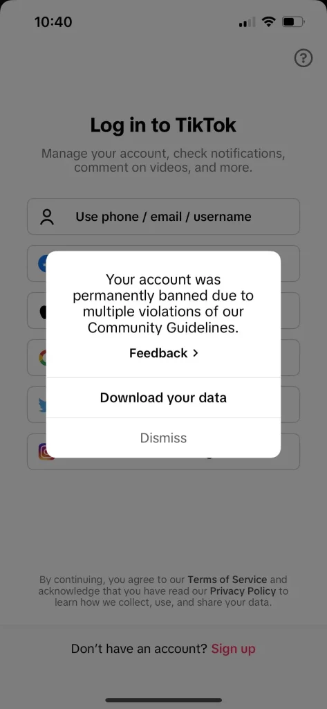Secure Your Account