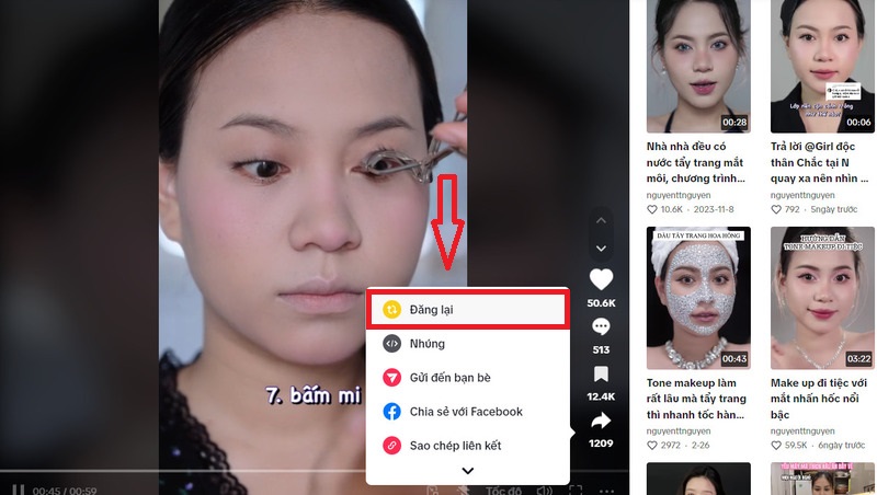 Ưu tiên những video phù hợp với định hướng nội dung