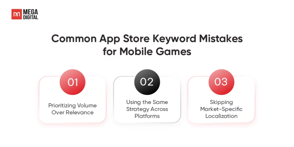Common App Store Keyword Mistakes for Mobile Games