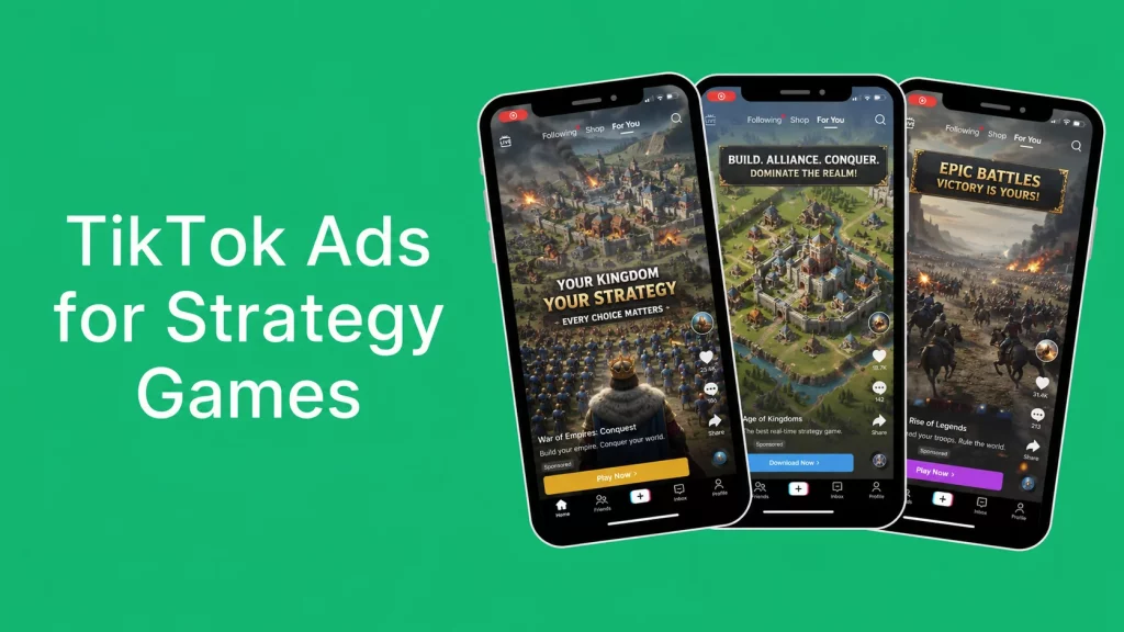 What Are TikTok Ads for Strategy Games?