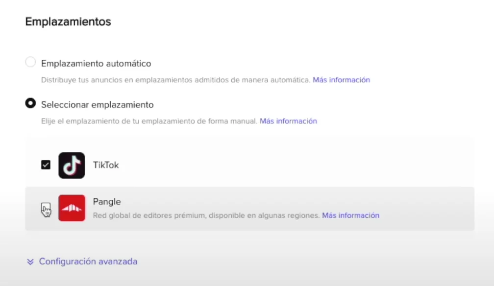 Cómo configurar un In-Feed Ad en TikTok paso a paso
